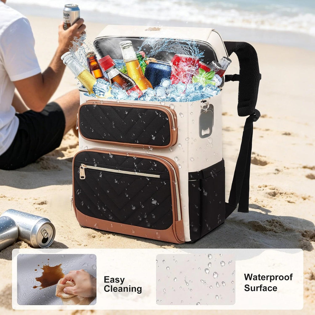 Backpack Cooler Insulated Leakproof, Soft Cooler Backpack for Beach