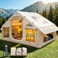 Inflatable Tent with Skylight & Stove Jack,Blow Up Tents, Hot Tent