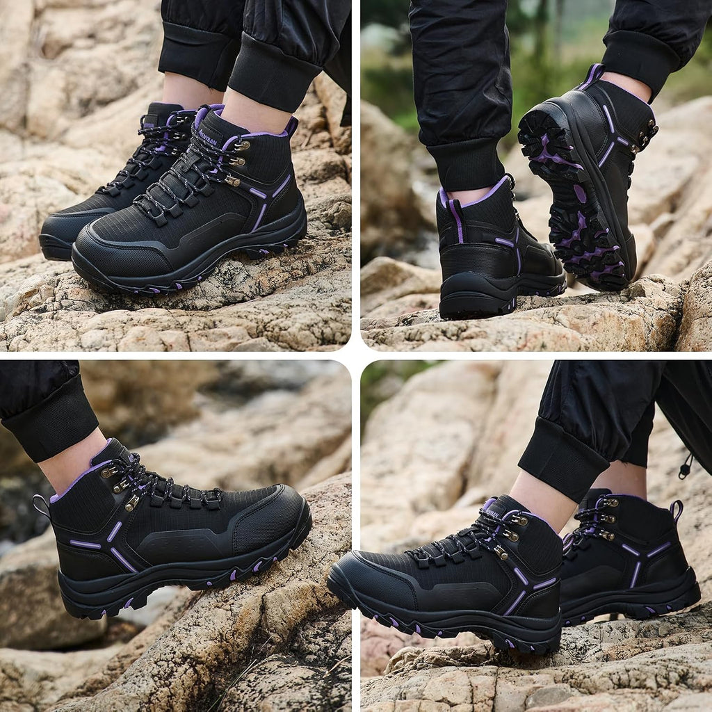 Women's Waterproof Ankle Support Hiking Boots