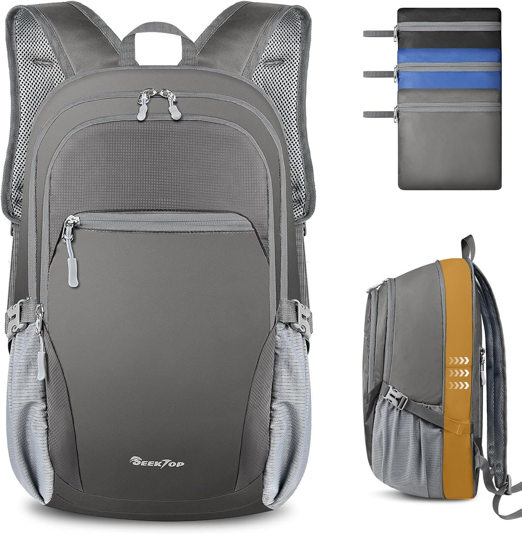 Seektop Travel Backpack, Foldable Expandable 20L-28L Daypack