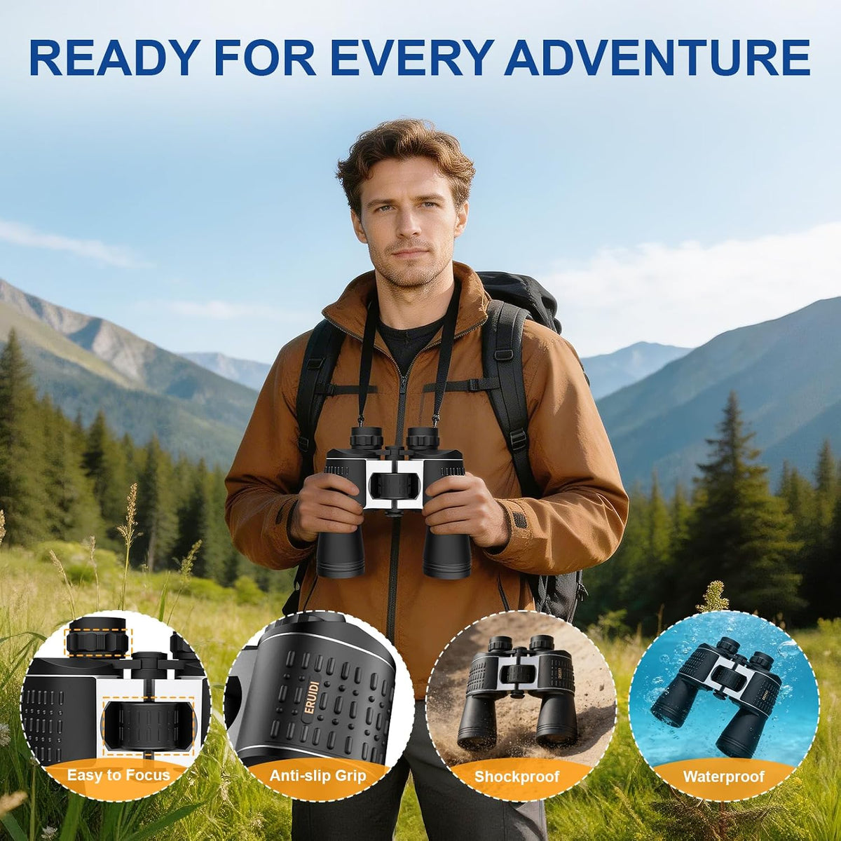 20x52 High Powered Binoculars for Adults