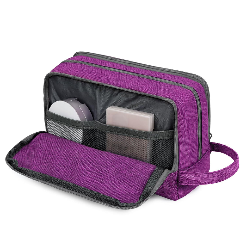 WANDF Travel Toiletry Bag for Men, Small Dopp Kit for Toiletries