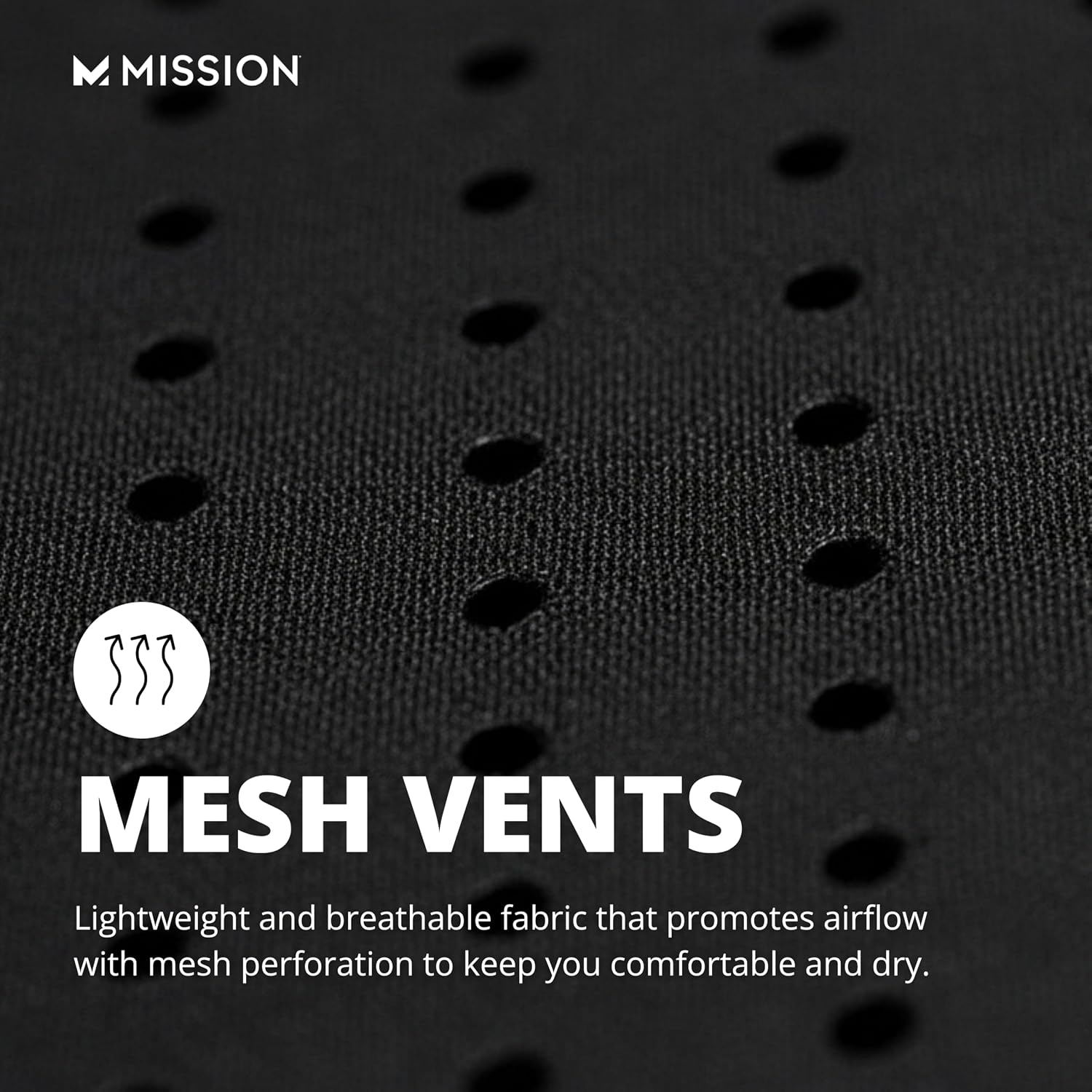 MISSION Cooling Vented Performance Hat Unisex Cap for Workouts, Golf & Running, Sweat & Water Activated Technology