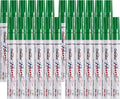 Overseas 24 Green Paint Pens Permanent Markers, Oil Based Paint Markers