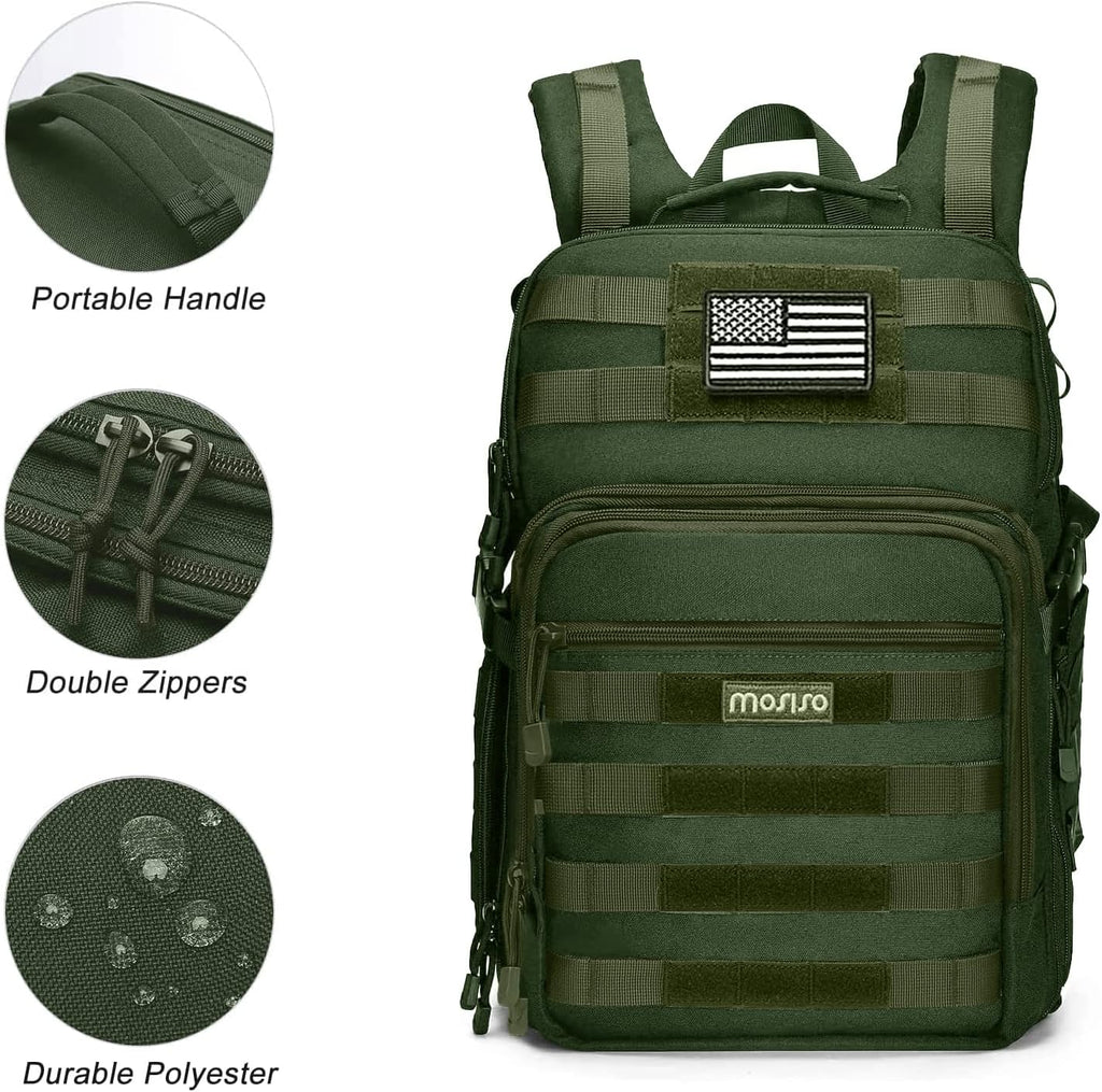 MOSISO Camera Backpack, DSLR/SLR/Mirrorless Tactical Camera Bag Case