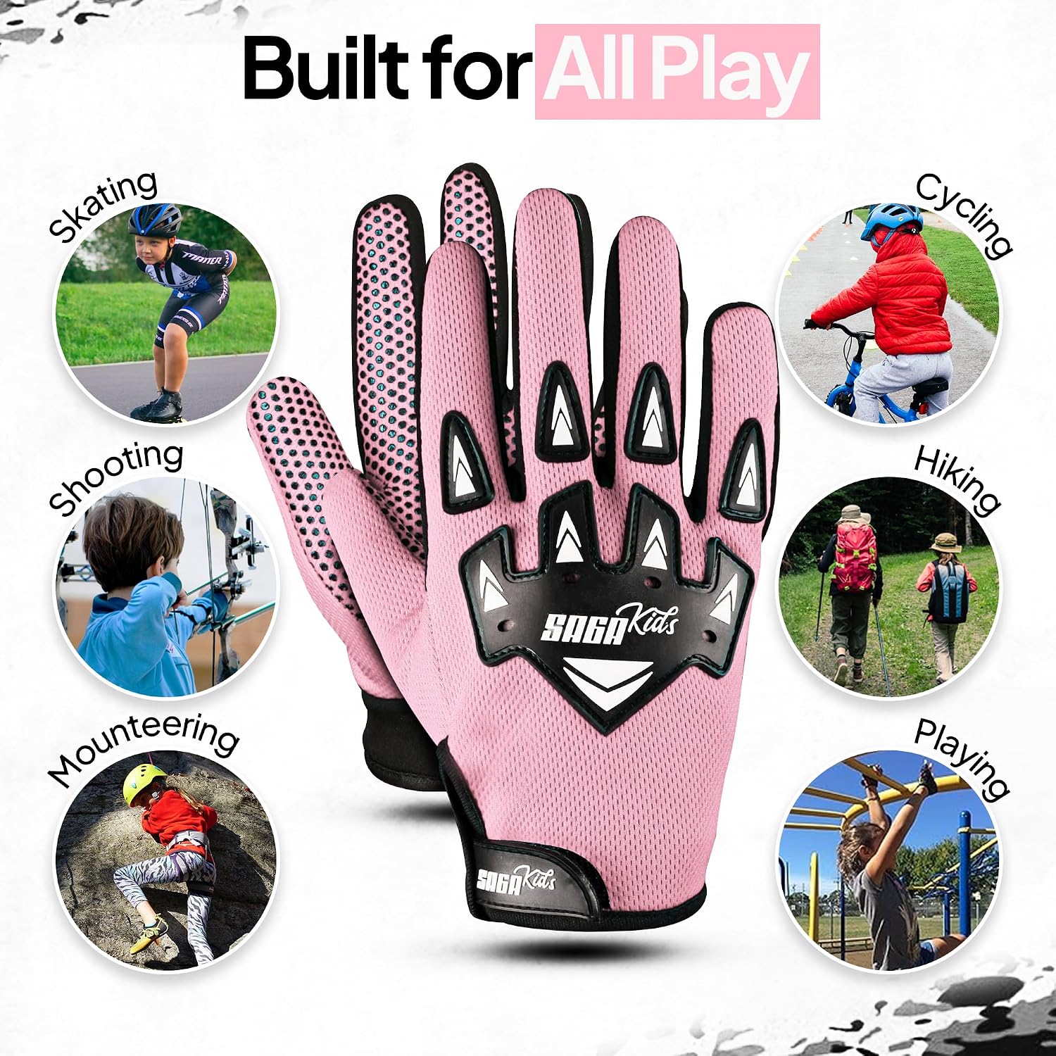 Youth Motocross Gloves – Antislip Kids Dirt Bike Gloves