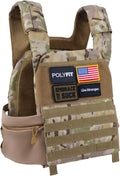 Polyfit Fortify Weighted Vest - Workout Vest for Men & Women