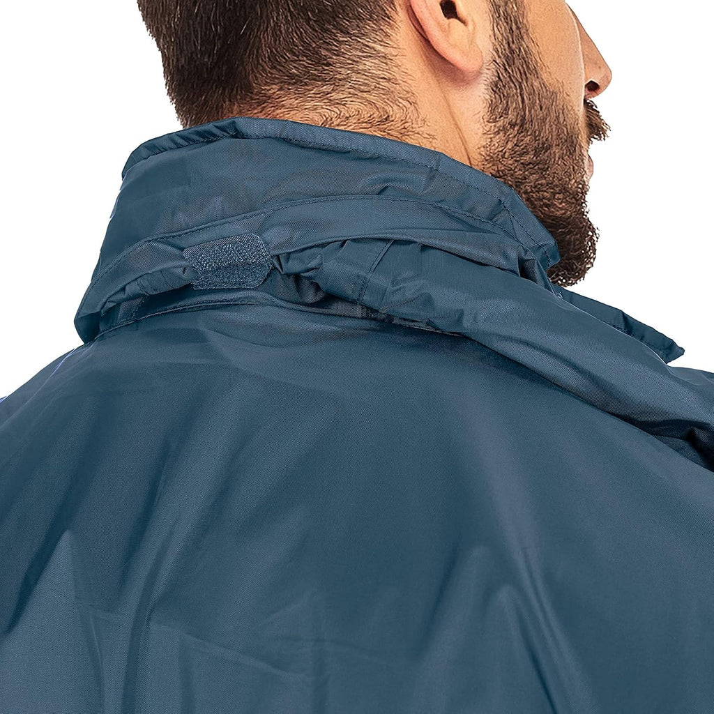 33,000ft Men's Packable Rain Jacket Lightweight Waterproof Golf Raincoat
