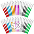 JETMORE 42 Pack Craft Knife, Multicolor Exacto Blades for Cutting, DIY