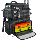 MATEIN Fishing Backpack, Tackle Storage Bag with Rod Holders & Cooler