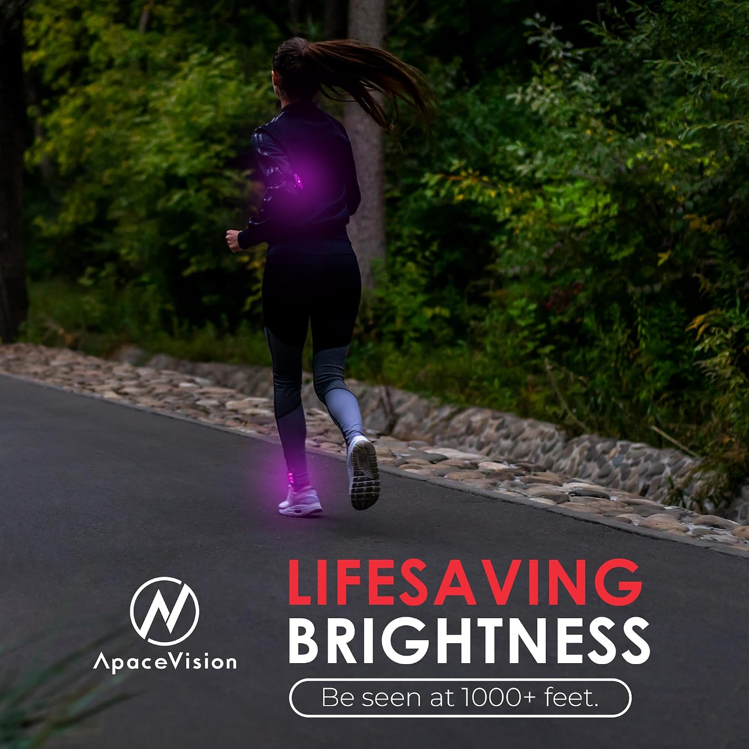 LED Safety Light (2 Pack) with Bonus Items – Clip On Strobe/Running Lights for Runners, Dogs, Bikes, Walking and More