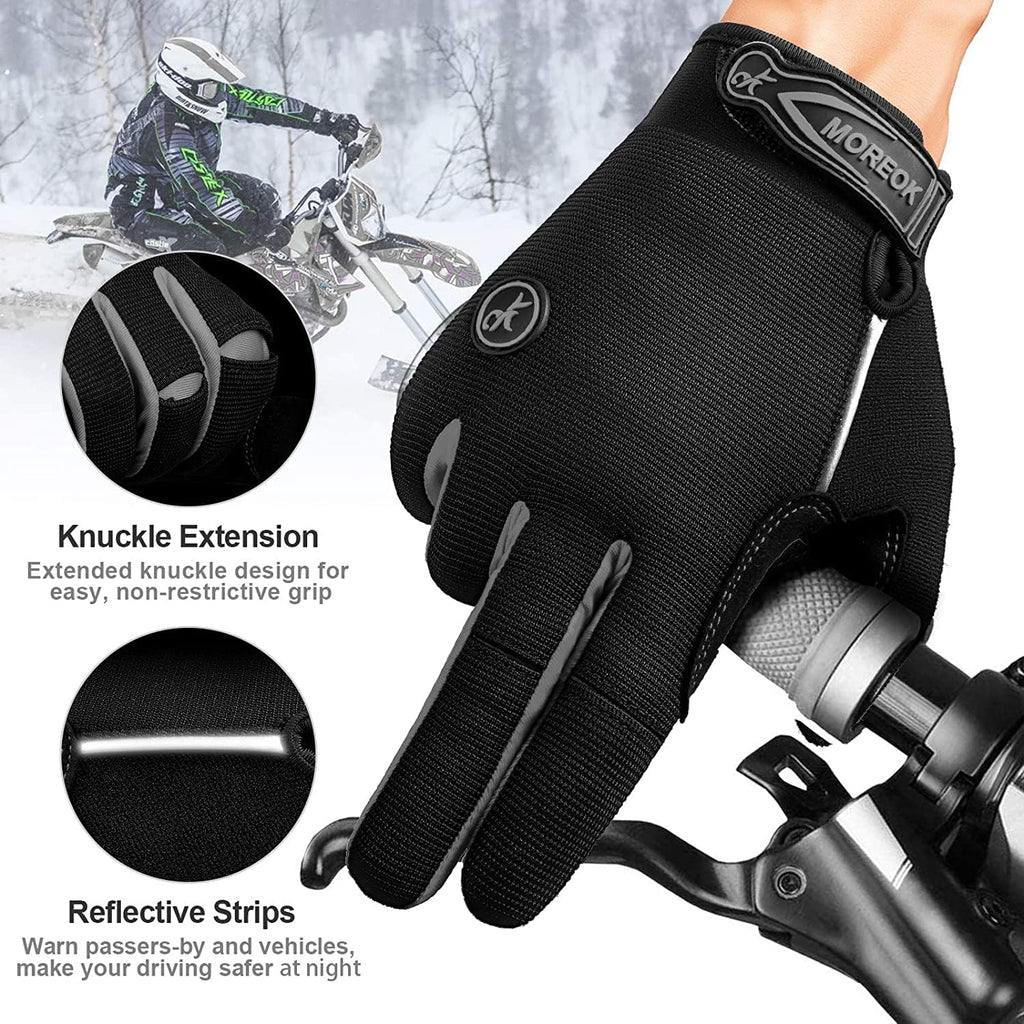 Cycling Gloves Men Women,Touchscreen Full Finger Mountain Bike Gloves