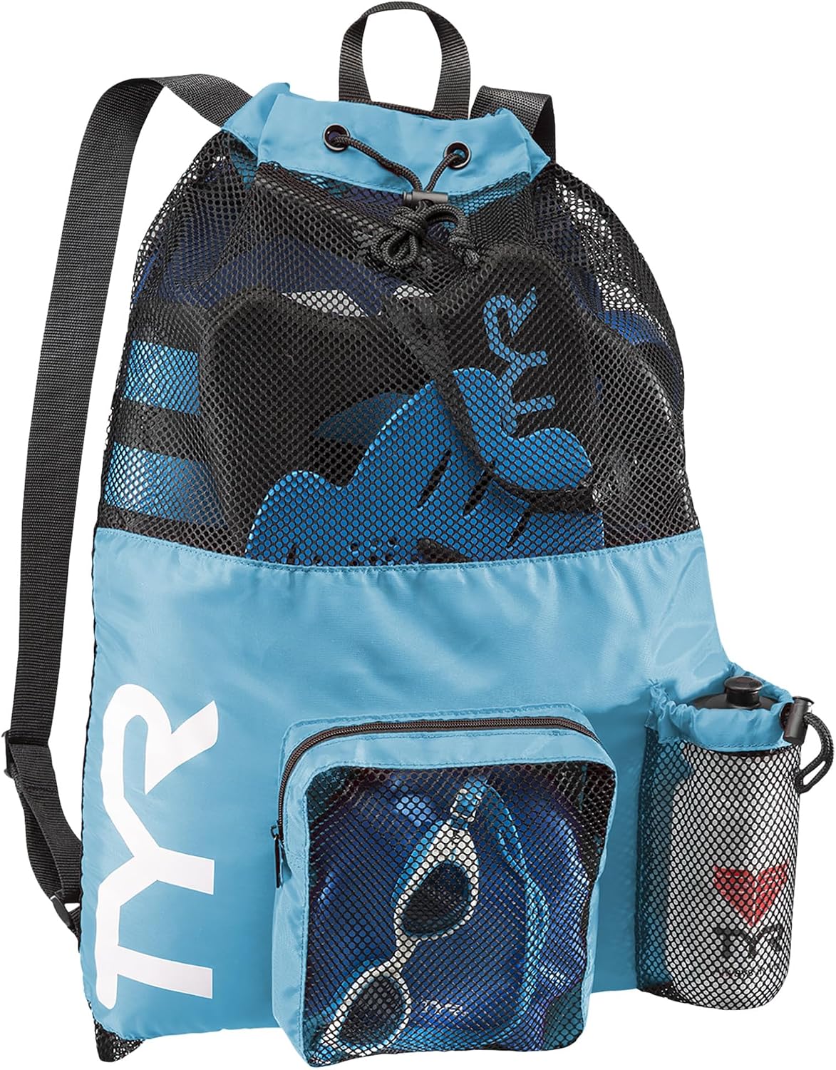 TYR Big Mesh Mummy Backpack, Fluorescent Orange