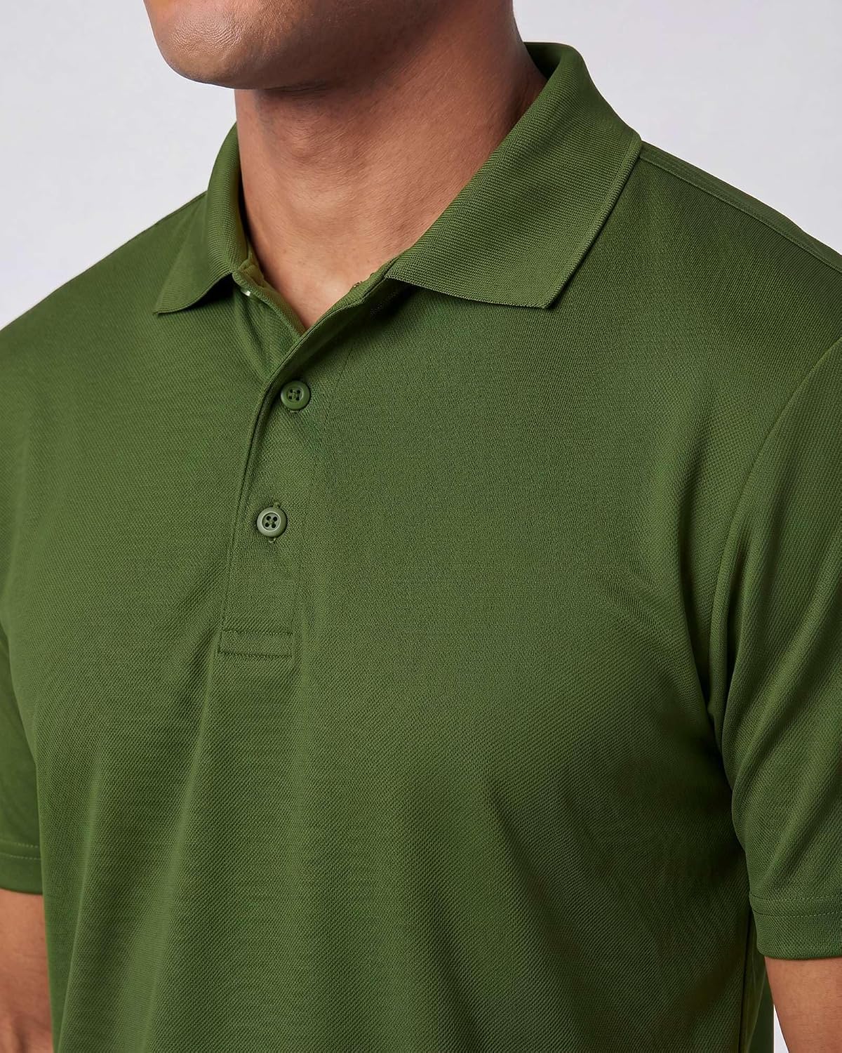 3 Pack Men's Short Sleeve Golf Polo Collared Athletic Tennis Shirt Casual