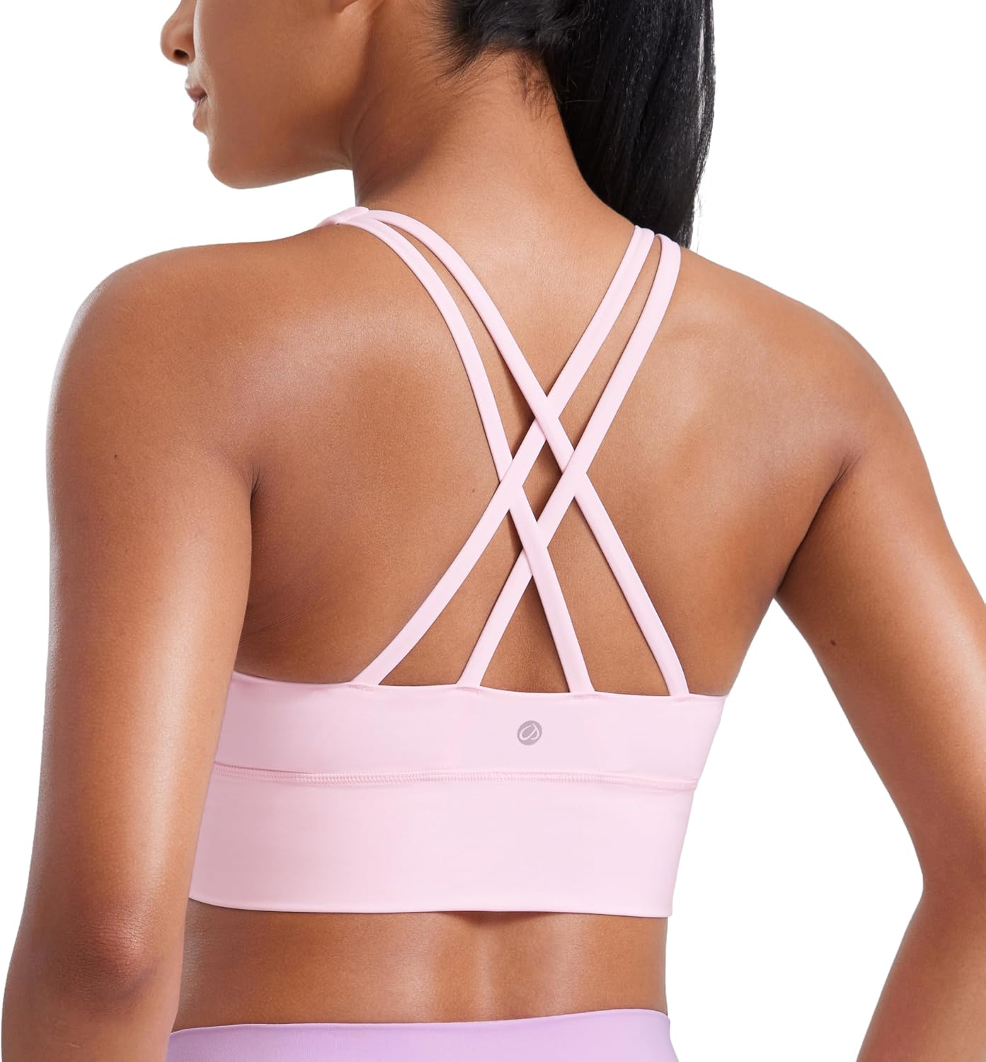 CRZ YOGA Naked Feeling Longline Sports Bras