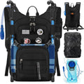 RAINSMORE Tactical Hydration Backpack 18L with 2L Water Bladder - Insulated Military Daypack for Hiking, Rucking, Commuting - Waterproof MOLLE Pack for Men Women Cycling Camping Running