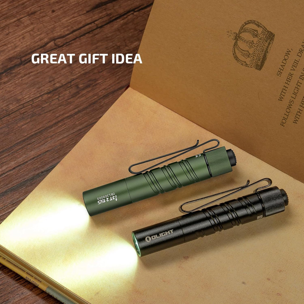 OLIGHT I3T 2 EOS Pocket Small EDC Flashlight (Black)