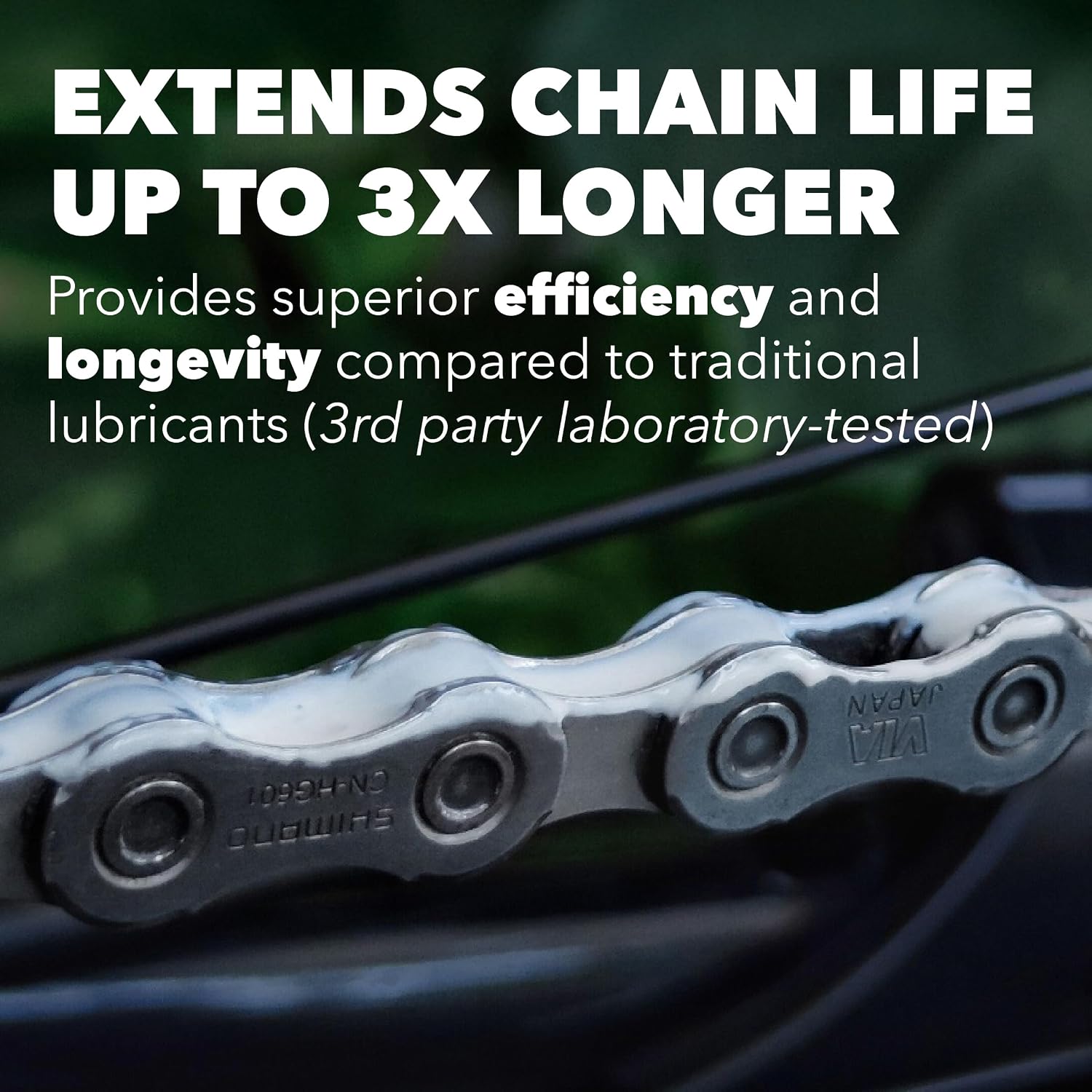 SILCA Super Secret Bike Chain Lube - Liquid Chain Wax to Clean, Smooth & Silence - Ultra Fast Bike Lube - Special Formula for Friction Reduction & Improved Wattage Output in All Weather