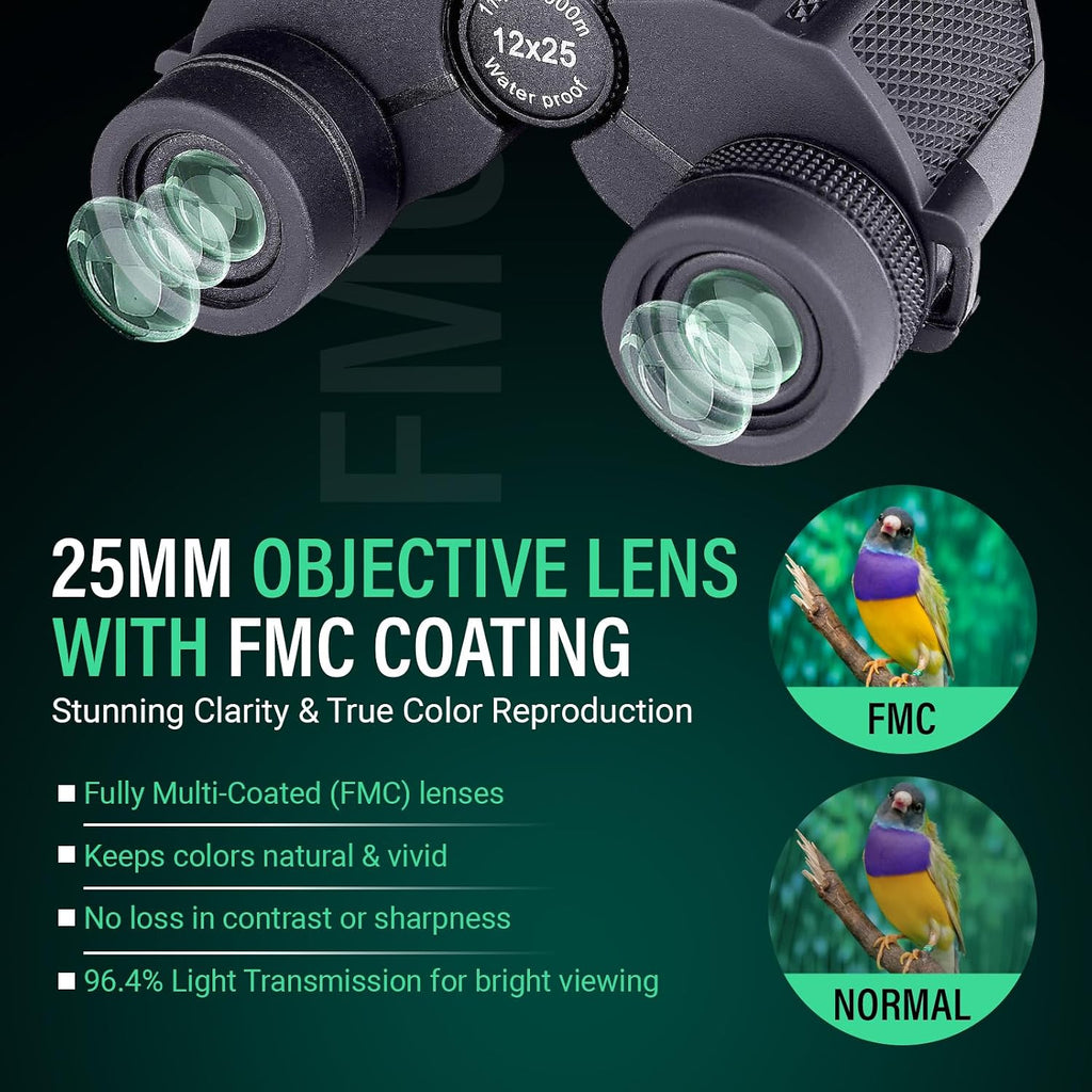 Compact Binocular for Adult and Kids