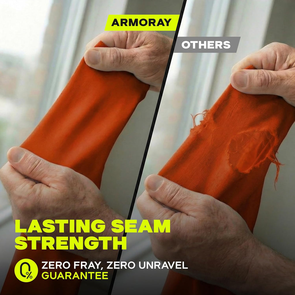 ARMORAY Arm Sleeves for Men and Women - UV Sun Protection Cooling Compression - Tattoo Cover Up Sleeve for Daily Wear & Work