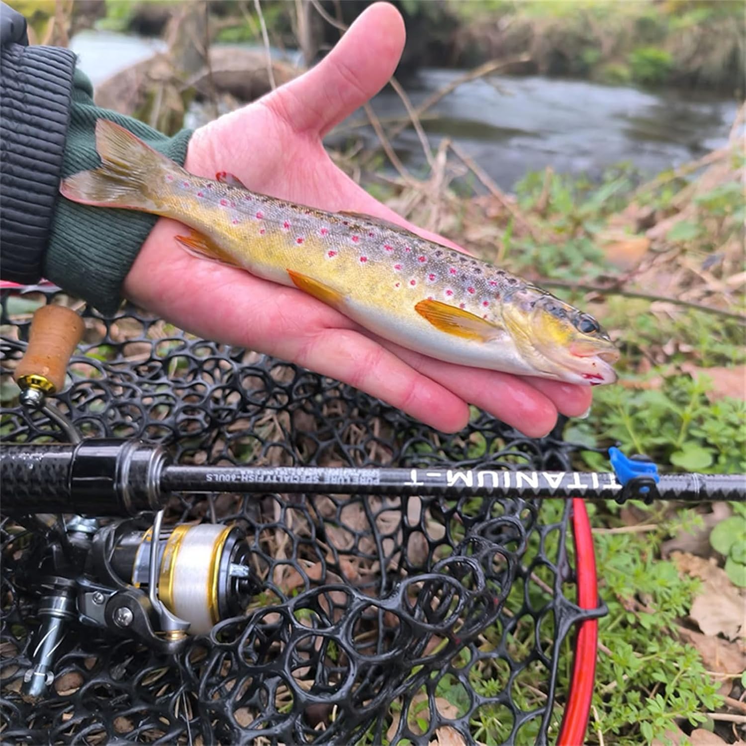 PURELURE Titanium-T Ultralight Fishing Rod 5'3''-7'2'' Trout Rod XUL Power