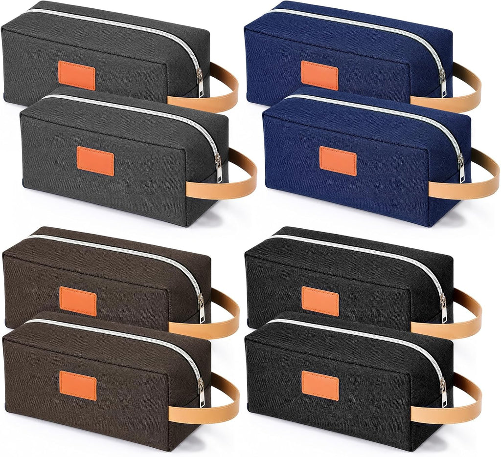 Paterr 16 Pcs Travel Toiletry Bag Groomsmen Gift Bags Bulk, Classic