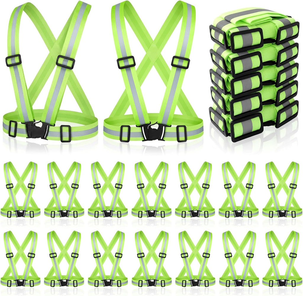 Hercicy Reflective Running Vests, Safety Vest Straps