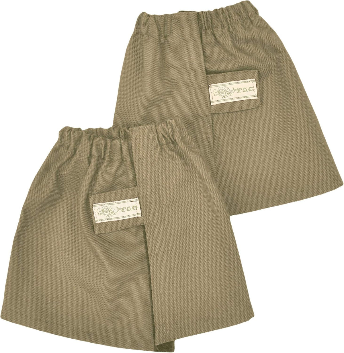 Tag Safari Canvas Gaiters with Hook & Loop Fastener for Hiking, Walking, Hunting and Mountain Climbing - Parent