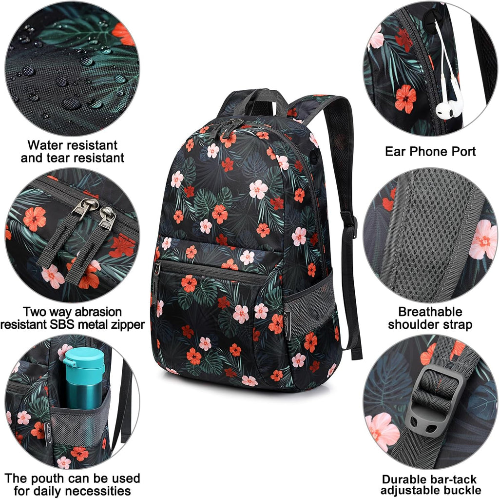 G4Free 20L Small Foldable Ultralight Waterproof Backpack for Camping Hiking Cycling Men Women
