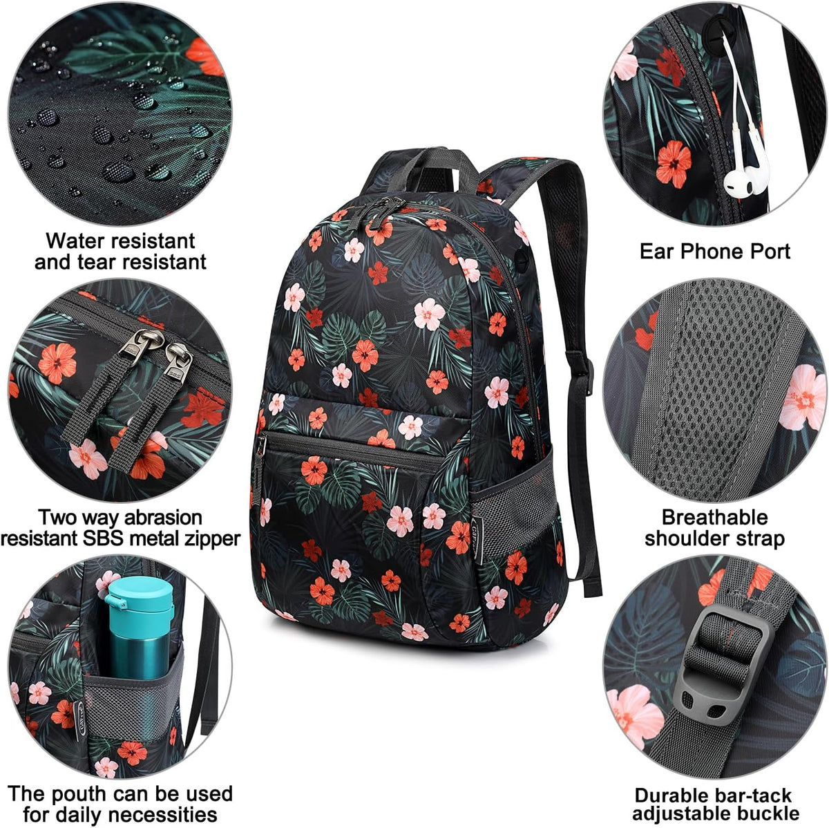 G4Free 20L Small Foldable Ultralight Waterproof Backpack for Camping Hiking Cycling Men Women