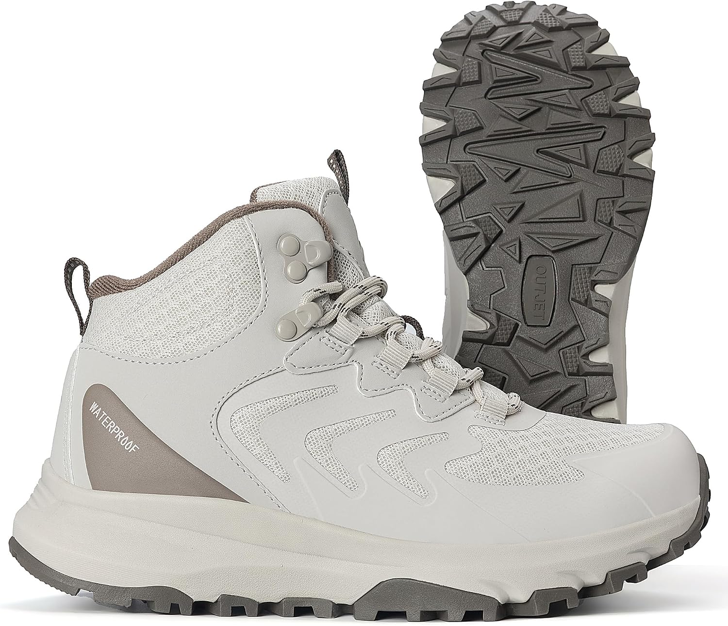 Women's Lightweight Waterproof Hiking Boots Mid Ankle