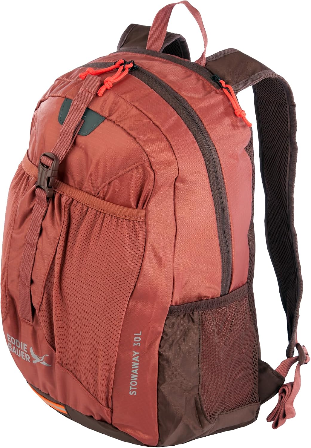 Eddie Bauer Stowaway Packable Backpack - Maroon, 30L