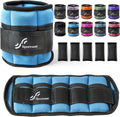 Sportneer Adjustable Ankle Weights, 2-10 lb per Pair, Removable Weights
