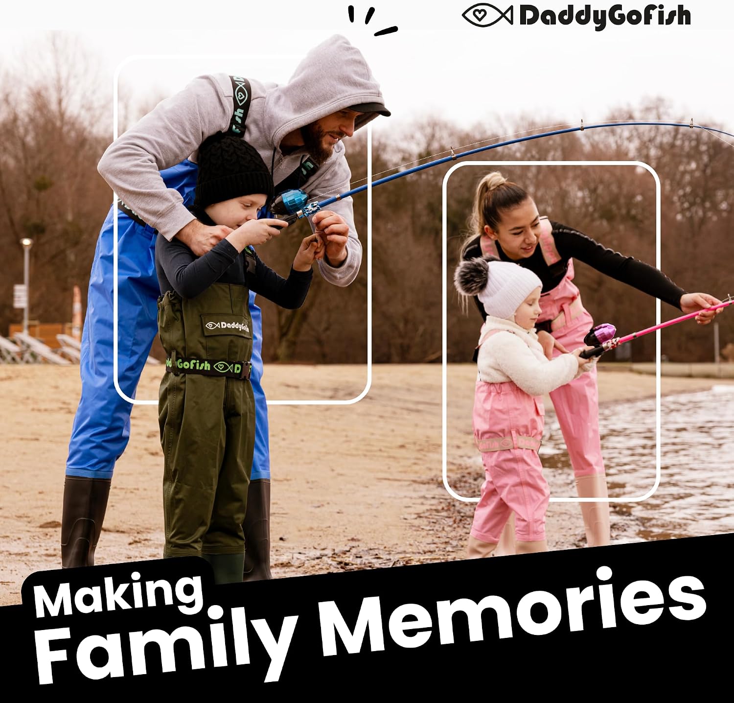 Kids Fishing Pole for Boys, Girls & Youth Age, Toddler Fishing Pole Set Kit