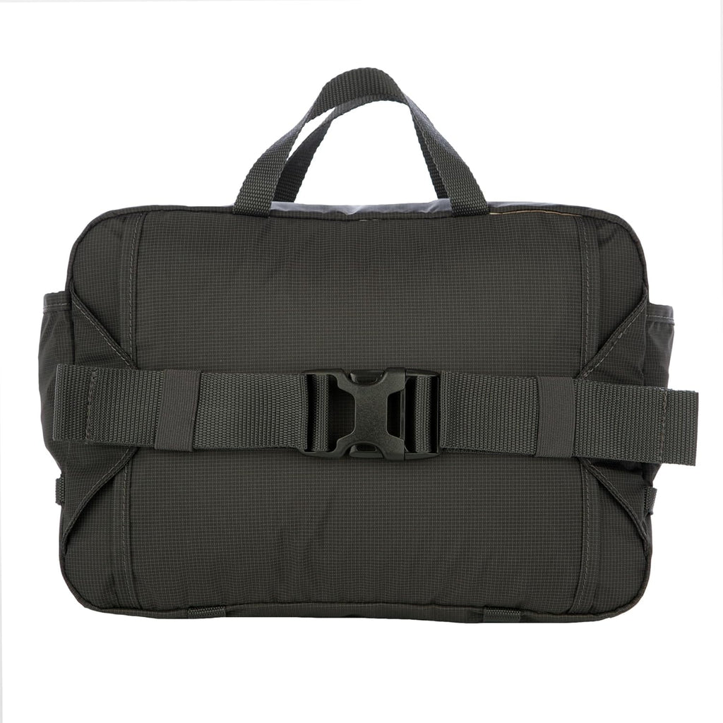 Eddie Bauer 7L Trail Bag with Removeable Shoulder Strap and Adjustable Waistband, Carbon Black