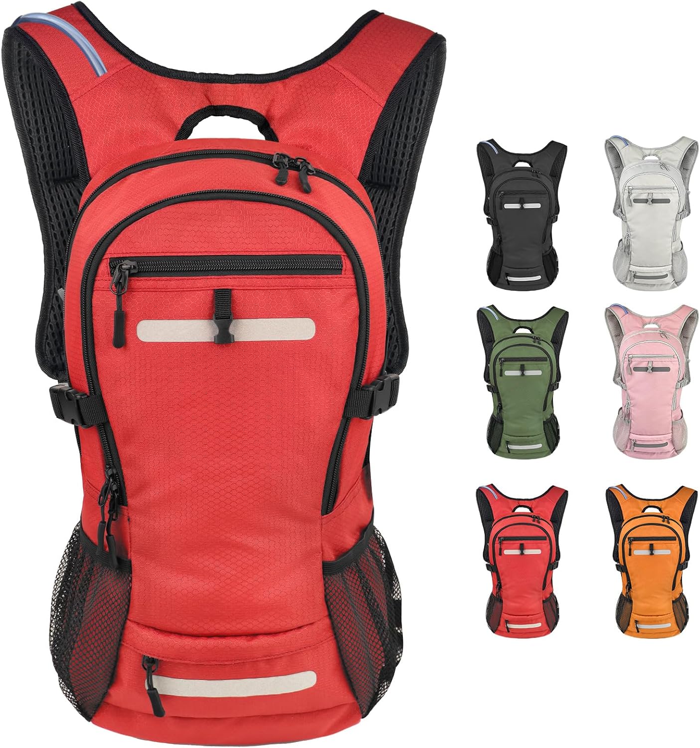 Zavothy 20L Multipurpose Hiking Backpack with 3L Water Bladder – Durable Hydration Backpack with Insulated Bladder Compartment, Hidden Helmet Holder & Rain Cover – for Hiking, Commuting, and Camping