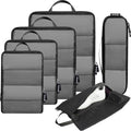 BAGAIL 6 Set Ultralight Compression Packing Cubes Packing Organizer for Travel Accessories Luggage Suitcase Backpack