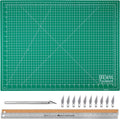 WA Portman Sewing Cutting Mat, Precision Knife, Blades, & Ruler Set