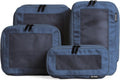 Aerotrunk Compression Packing Cubes for Travel, 4-Pack, Dark Blue