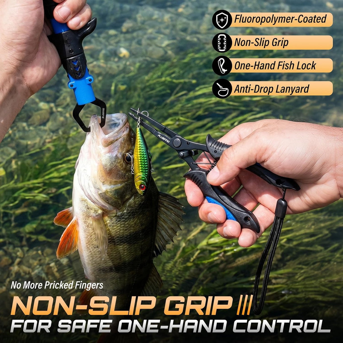 PLUSINNO Fishing Rod and Reel Combo with Telescopic Fishing Pole, Portable Travel Fishing Rods Kit with Tackle Box Carrier Bag & Manuals, Fishing Gear Tool Kit for Freshwater, Fishing Gifts for Men
