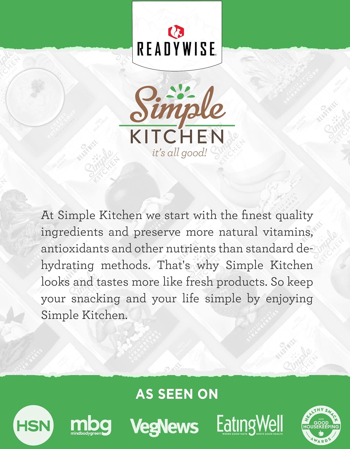 Simple Kitchen Dehydrated Chopped Onions - 250 Servings for Emergency Meal Prep, Gluten Free & Freeze Dried Survival Just Add Water Canned Food, for Camping Meals, Backpacking & Hiking, #10 Can Package