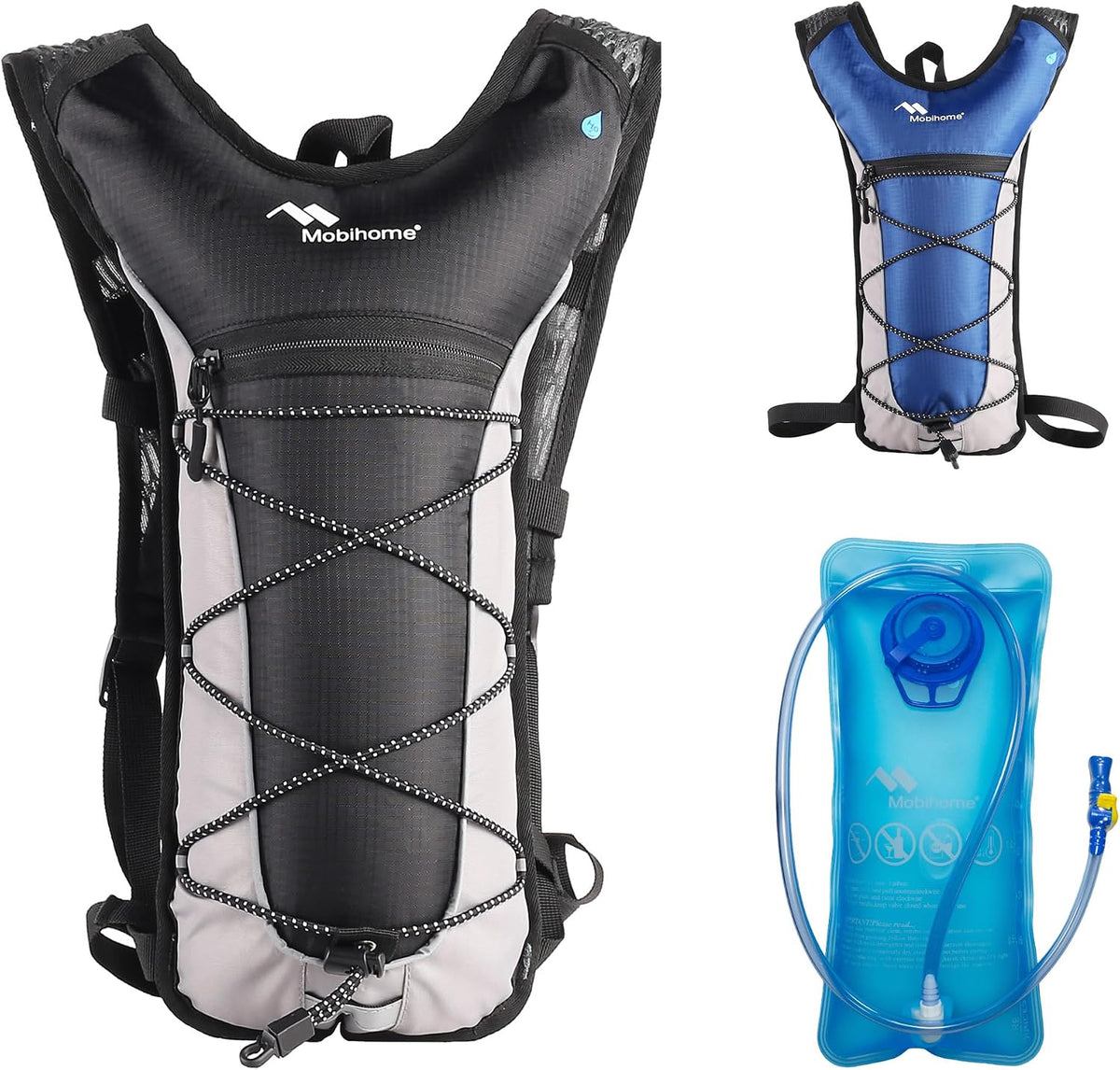 Hydration Backpack & 2L Water Bladder for Running,Hiking Cycling,Marathon