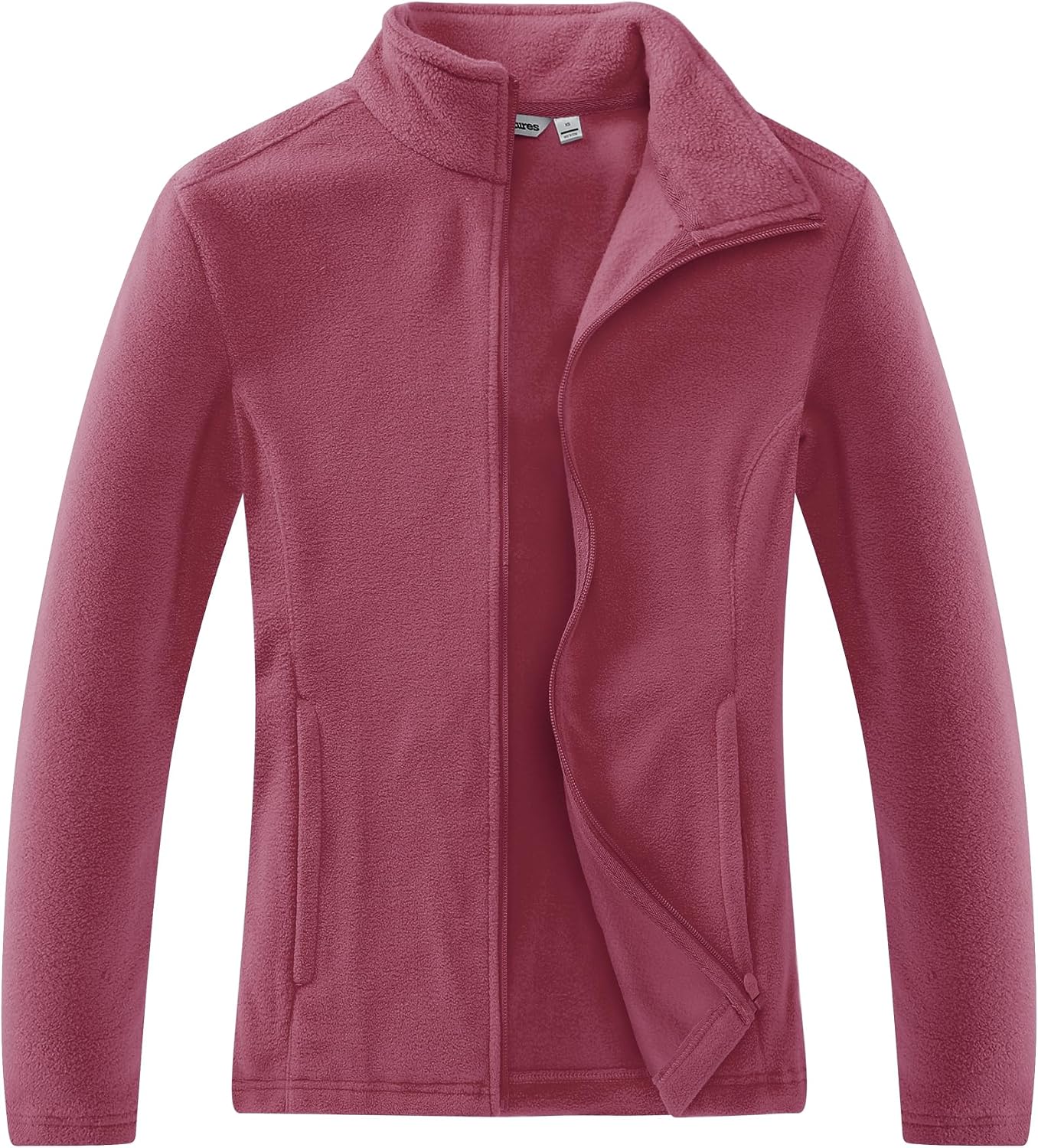 Outdoor Ventures Women's Lightweight Warm Polar Fleece Jacket Zip Up