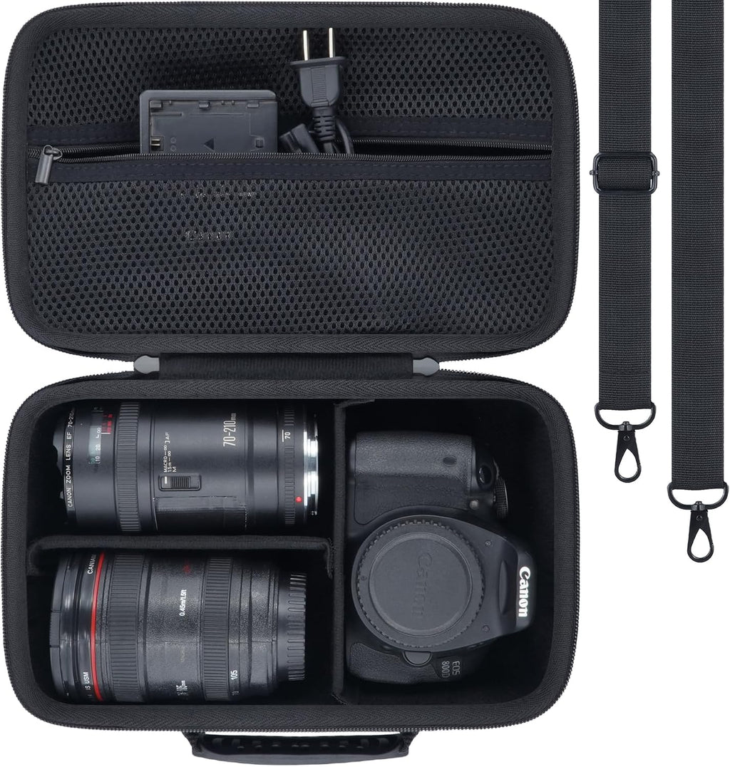 khanka Camera Case for Canon EOS R8 Mark II/Rebel R6V/T7/T100/T6/R50