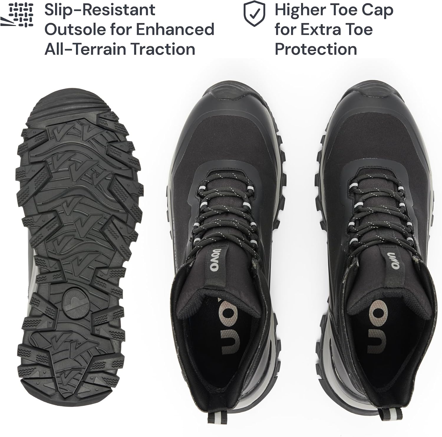 UOVO Men’s Monte City Boot, Waterproof