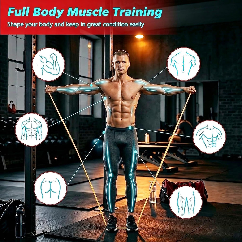 Resistance Bands for Working Out, 4-Level Pull Up Assistance Bands
