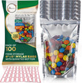 4x6 Mylar Bags for Food Storage with 7.5mil Thick - Pack Of 100