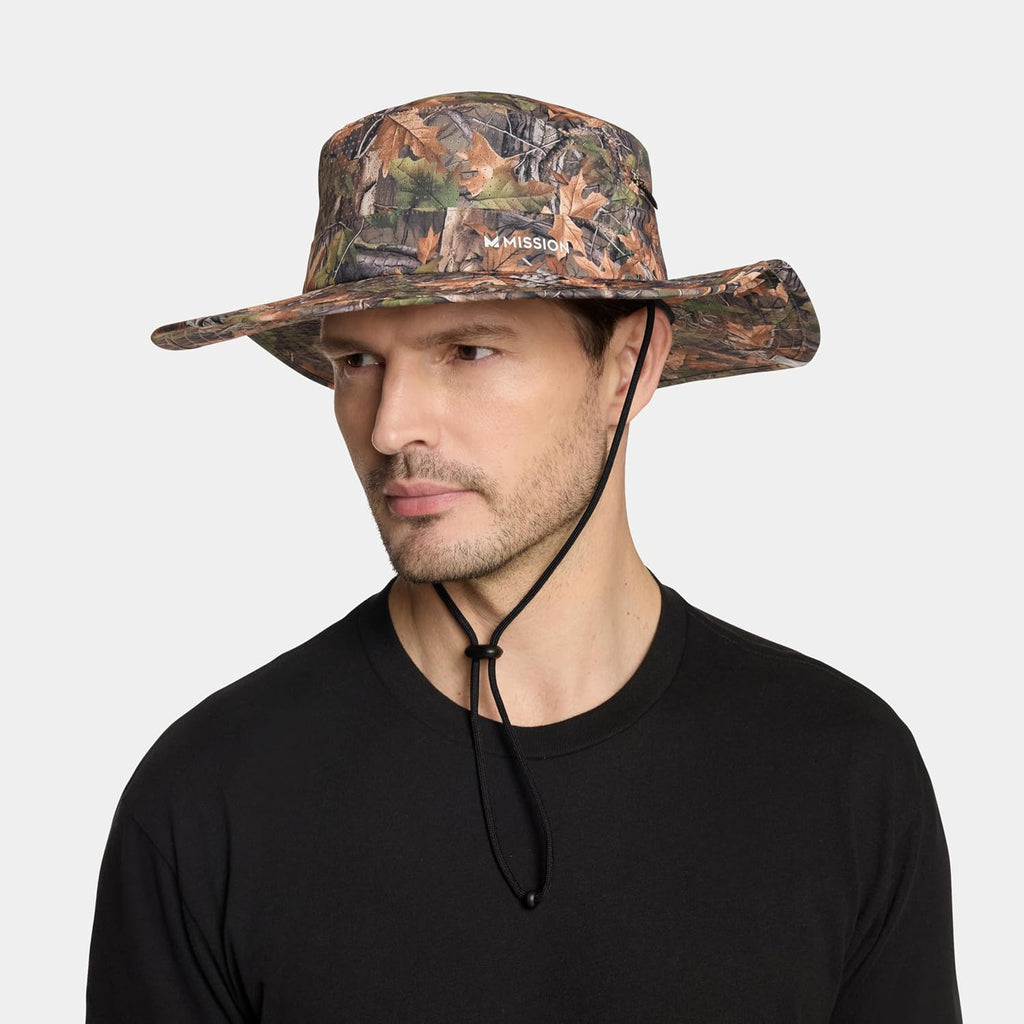 MISSION Cooling Anywhere Boonie Hat - Unisex Wide-Brim Hat for Men & Women - Cools Up to 2 Hours - UPF 50 Sun Protection