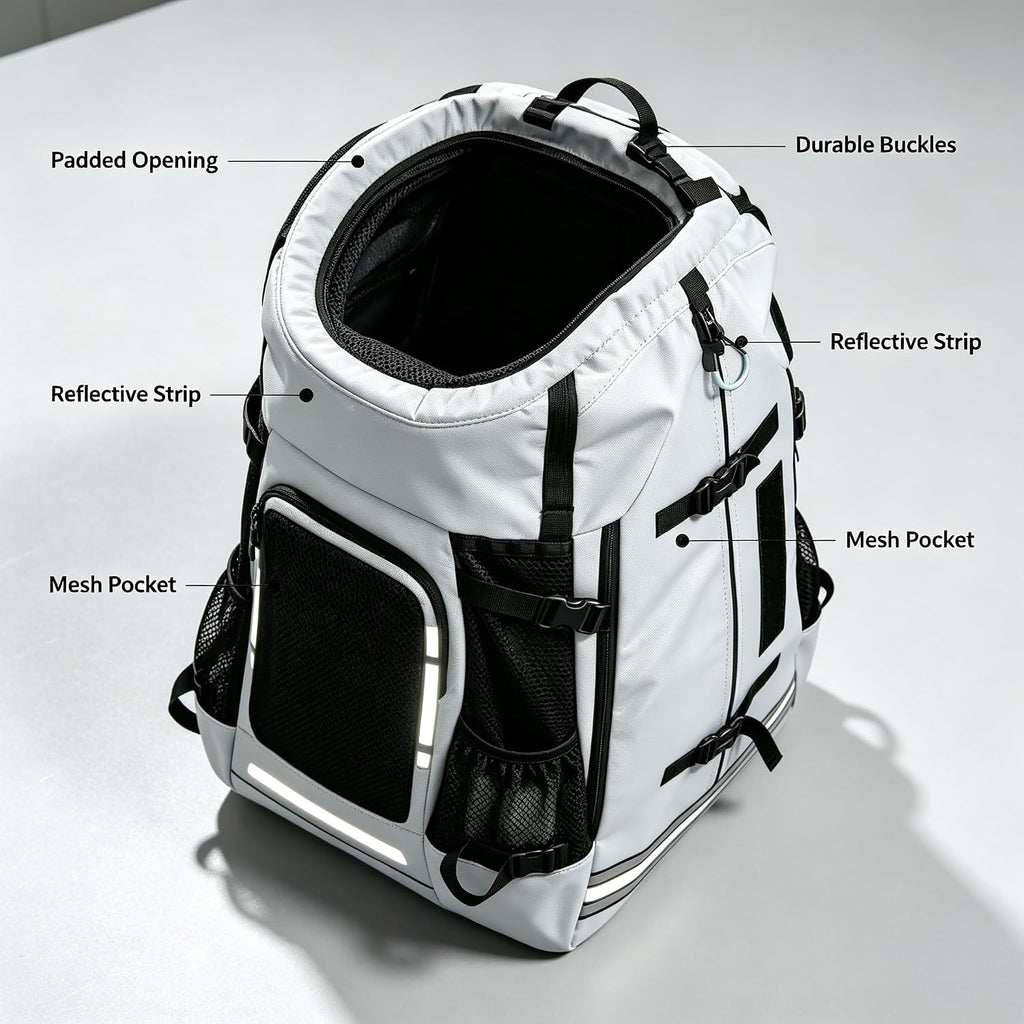 Big Dog Backpack Pet Carrier 40-60 Lbs Medium Dogs Hiking Bag