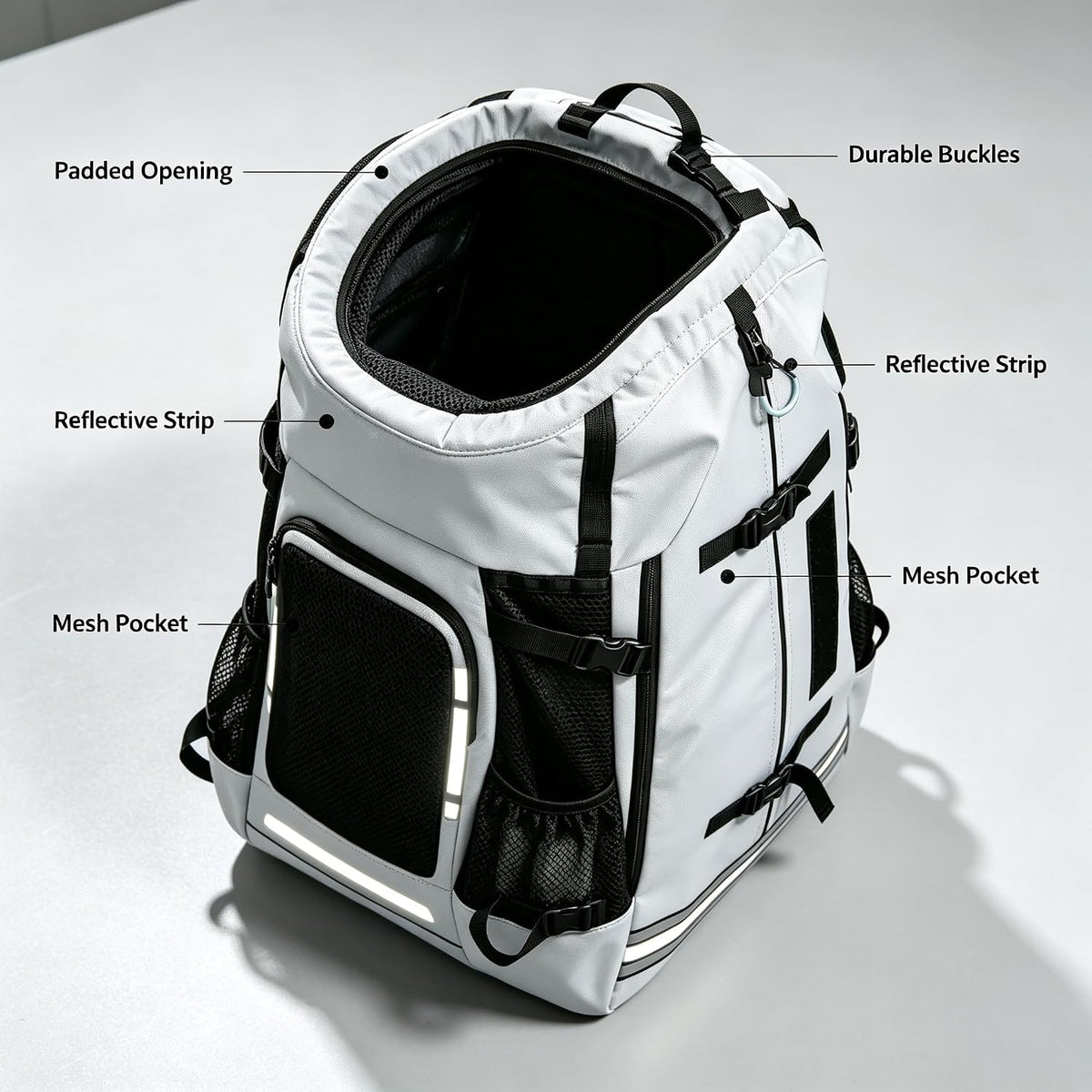 Big Dog Backpack Pet Carrier 40-60 Lbs Medium Dogs Hiking Bag